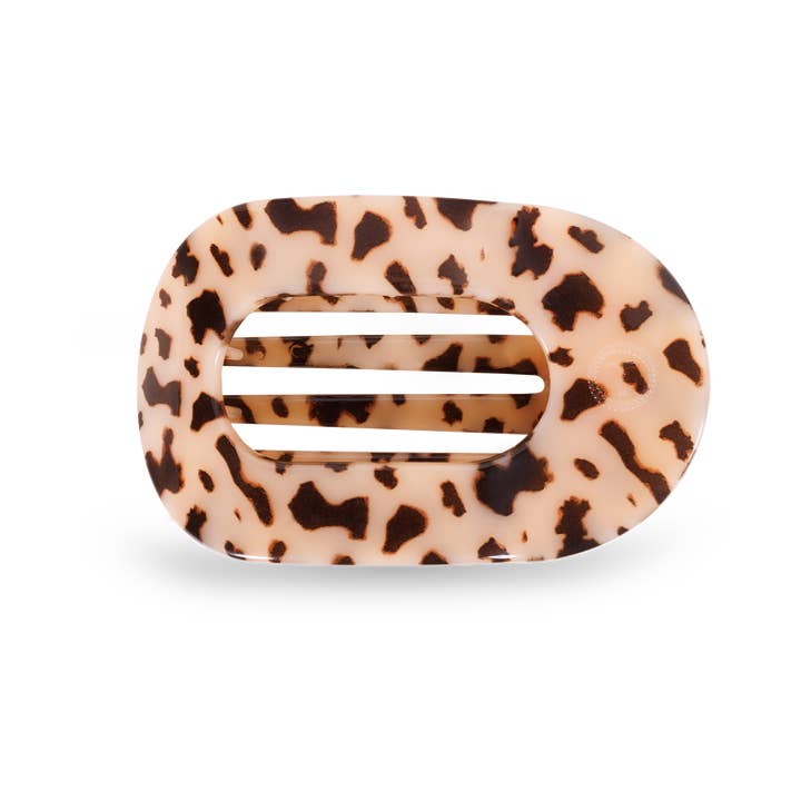 Teleties Blonde Tortoise Flat Hair Clip
