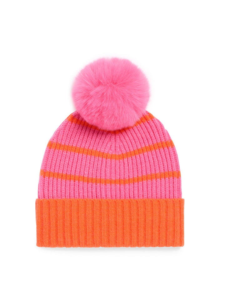 Striped Beanie
