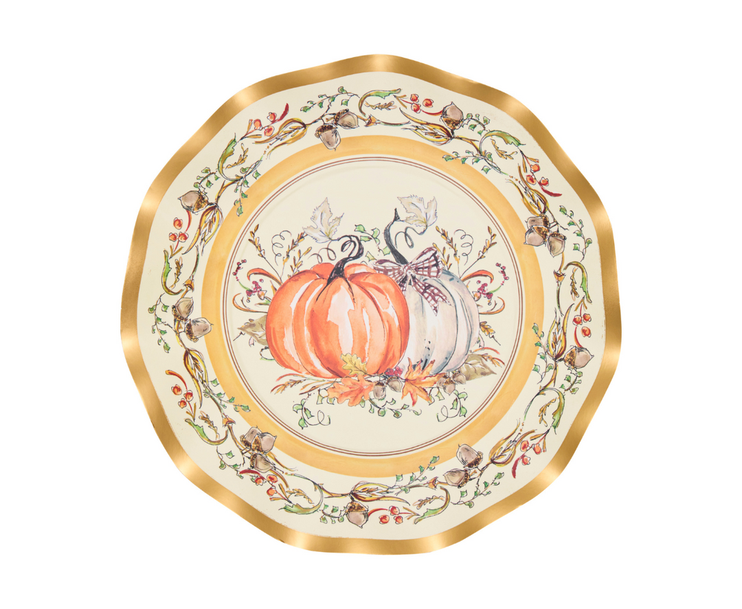Turkey & Gourds Salad Plate
