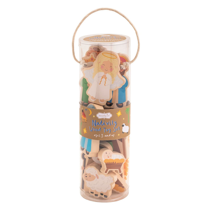Wooden Nativity Toy Set