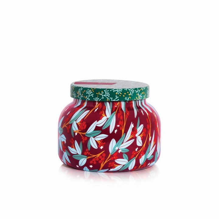 Tinsel & Spice Holiday Pattern Play Candle