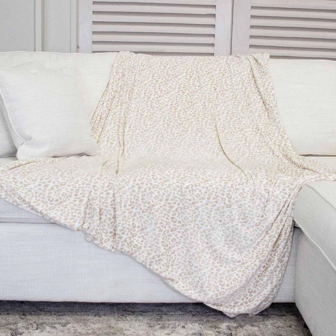 Leopard Harbin Throw Blanket