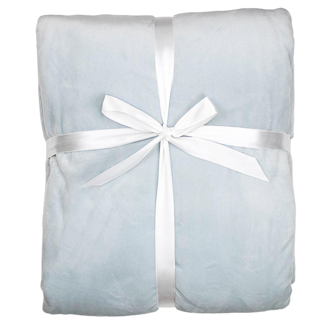 Icy Blue Harbin Throw Blanket