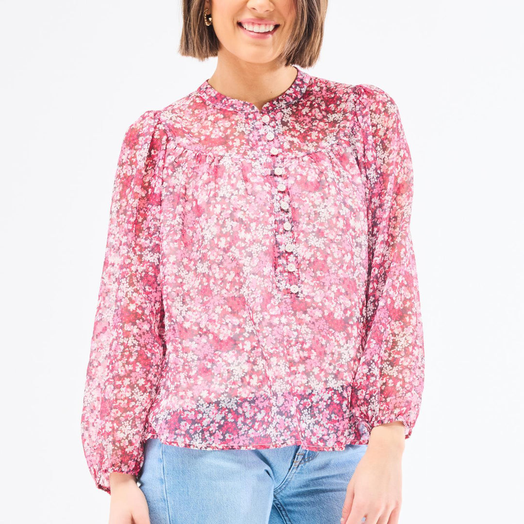 Daydreaming Pink Blouse