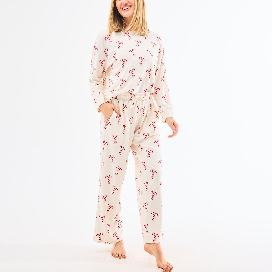 Candy Canes Pajama Set
