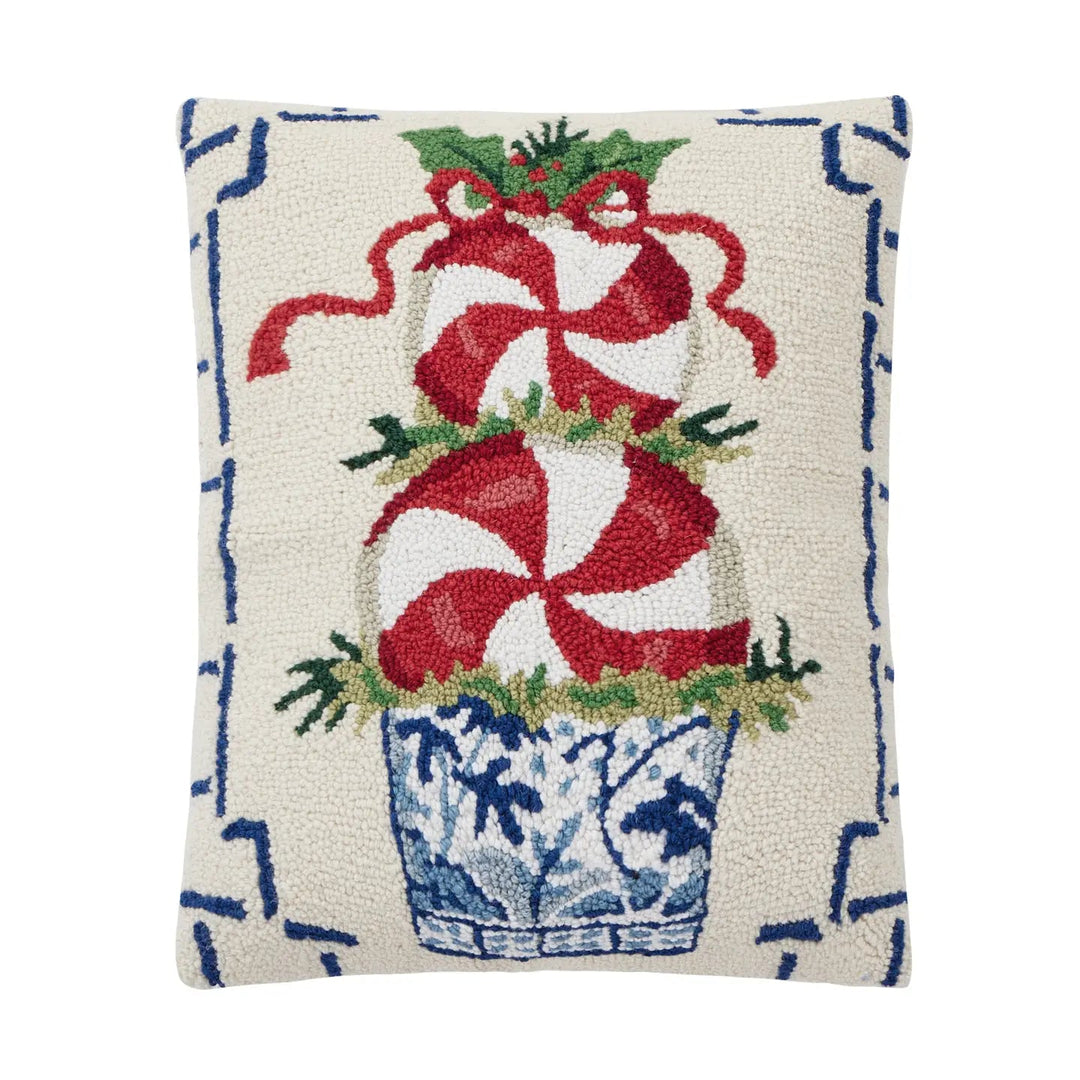 Chinoiserie Candy Hooked Pillow