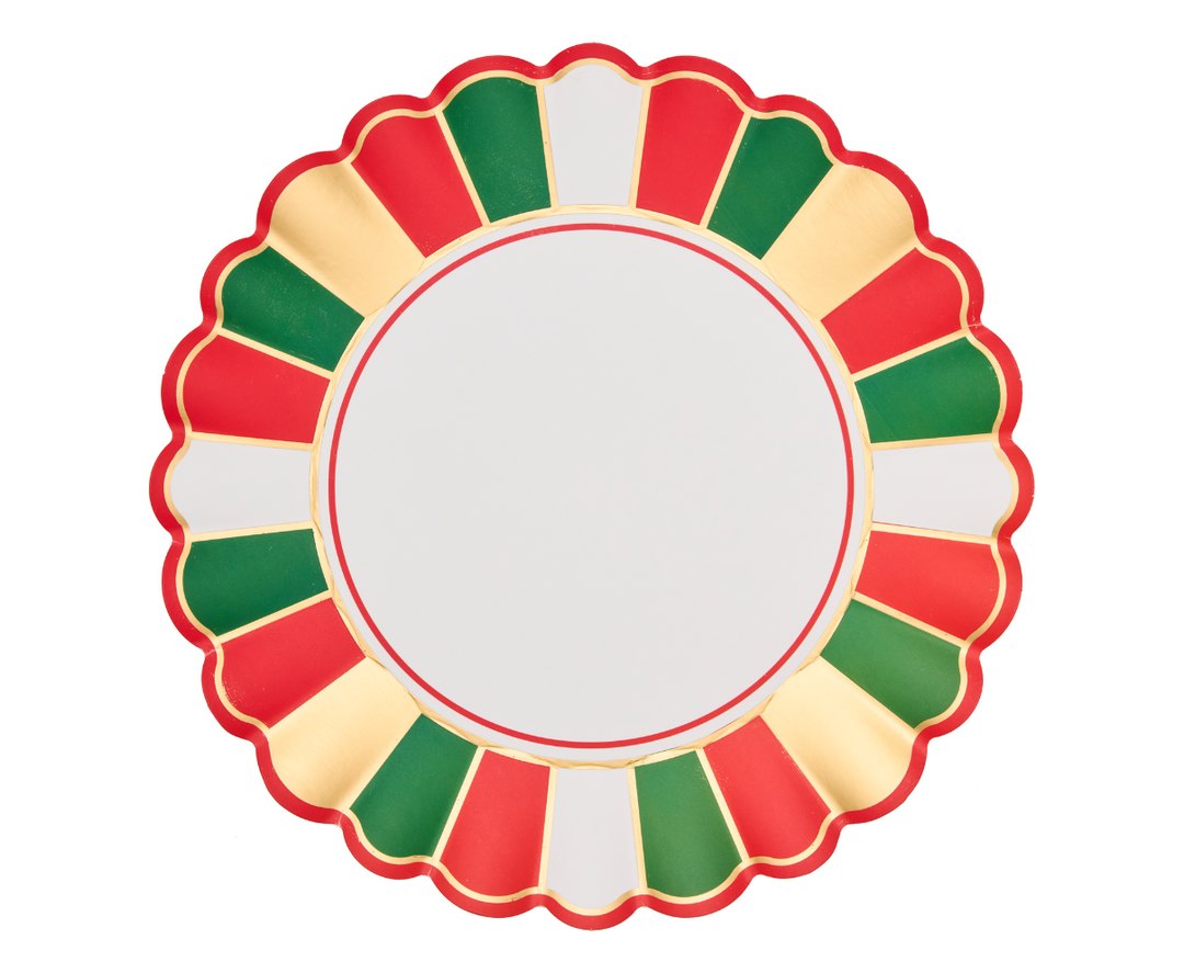 Joyful Christmas Dinner Plates