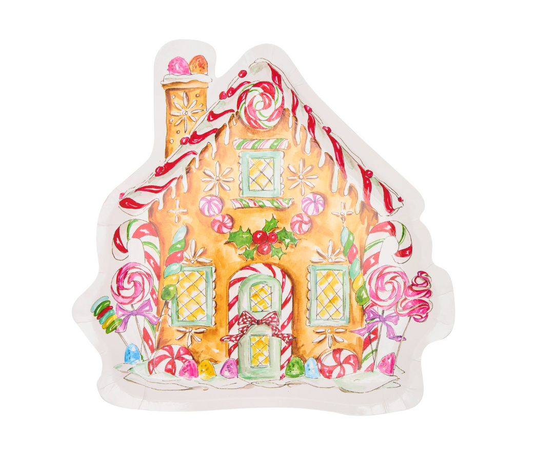 Gingerbread Die Cut Salad Plates