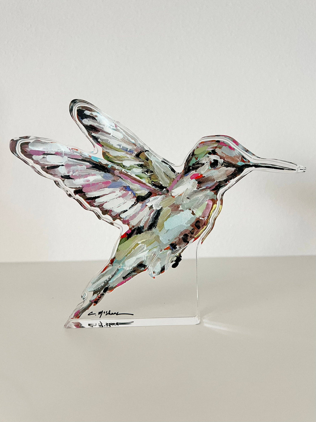 Hummingbird Large Acrylic