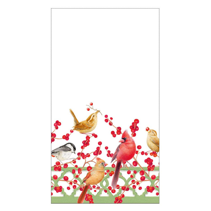 Winter Birds and Berries Napkin