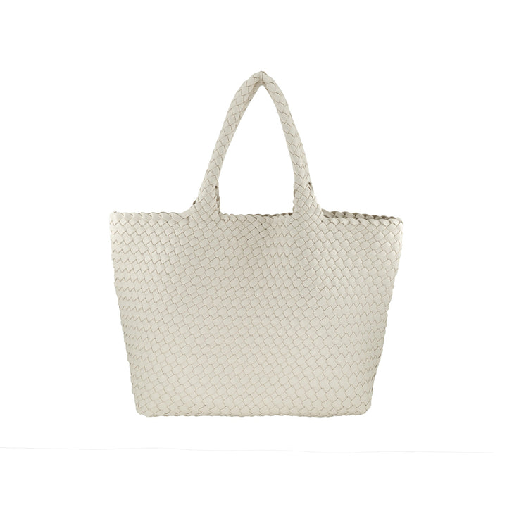 Woven Tote Shoulder Bag