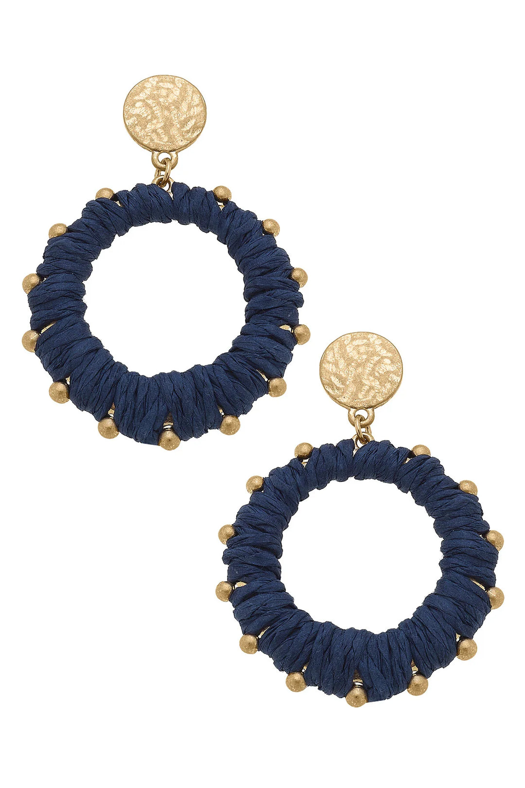 Raffia Statement Earrings