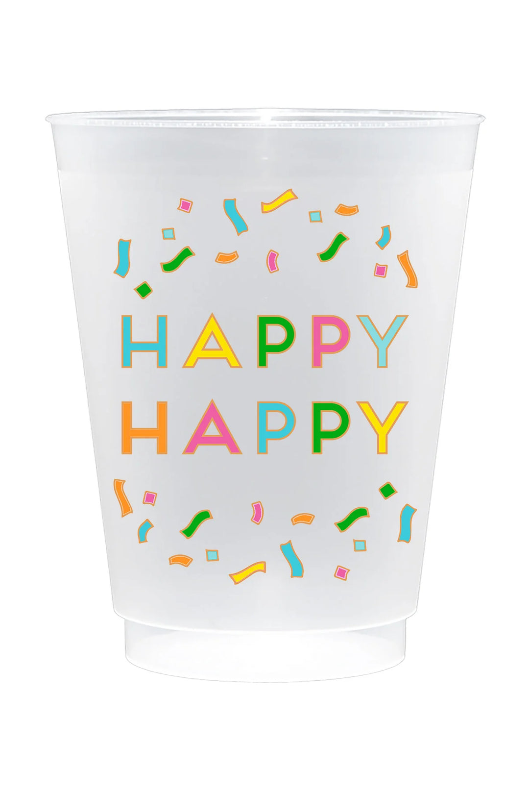 Happy Birthday Frost Flex Cups