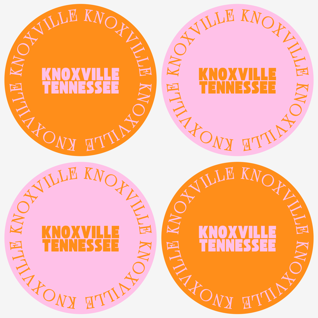 Knoxville Tennessee Acrylic Coasters