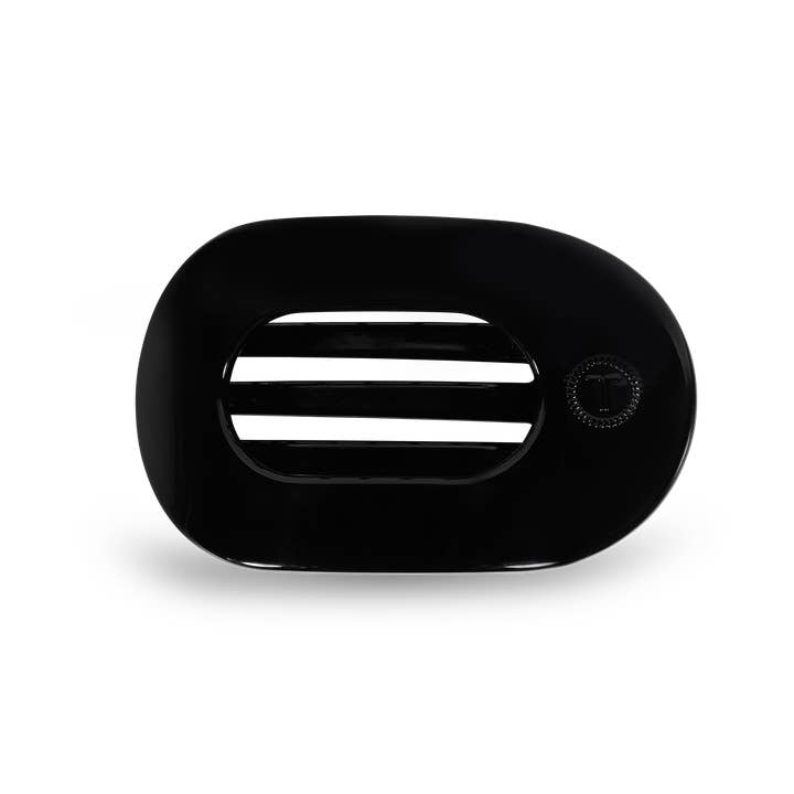 Teleties Black Flat Hair Clip