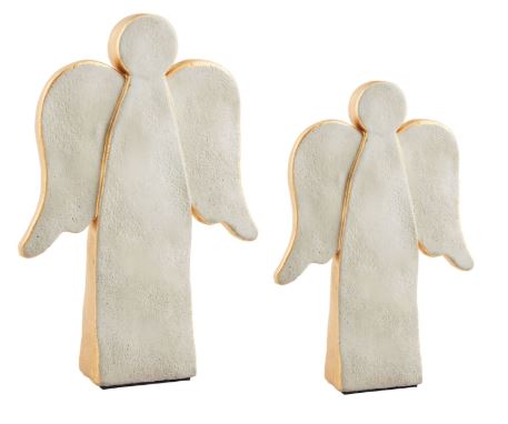 Gold Concrete Angel