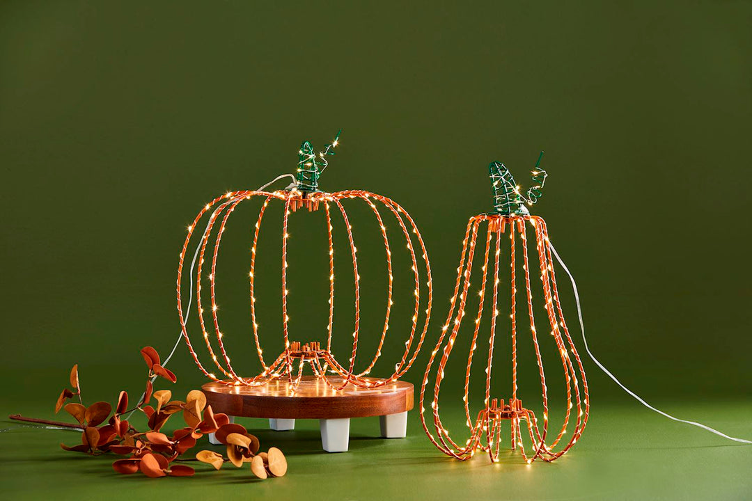 Light-Up Pumpkins