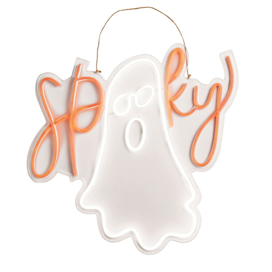 Neon Spooky Door Hanger
