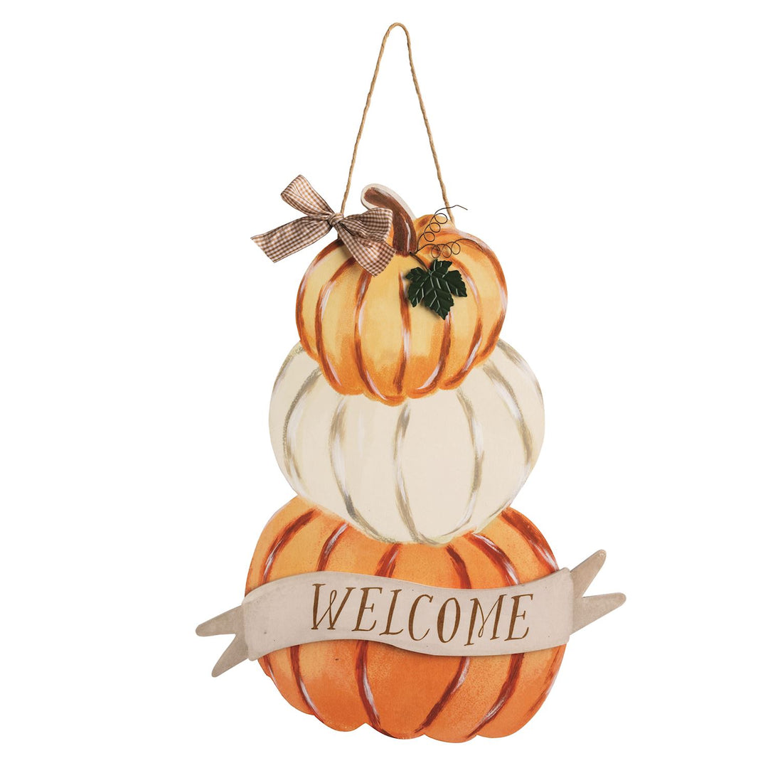 Pumpkin Stack Doorhanger