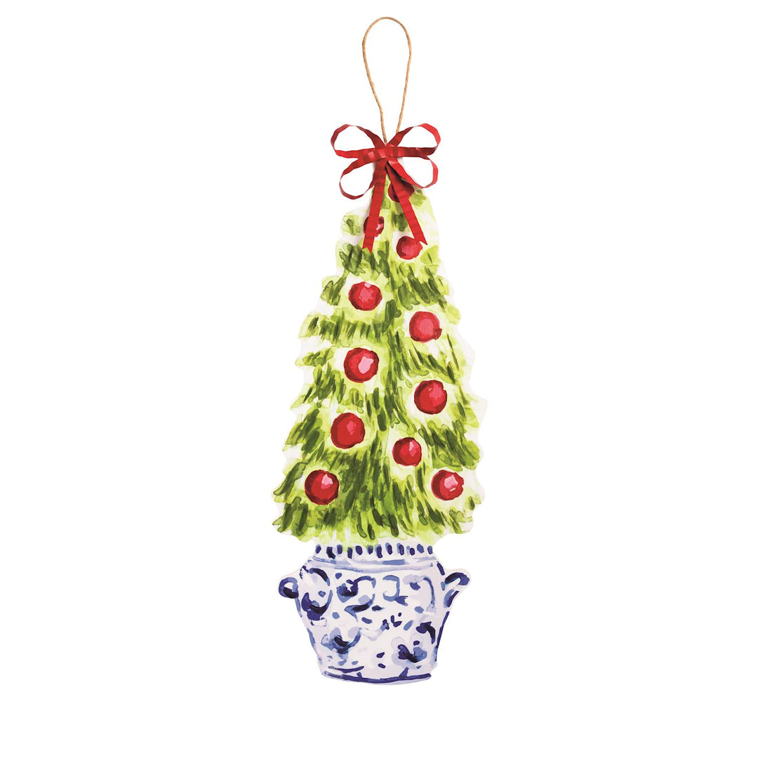 Topiary Tree Door Hanger