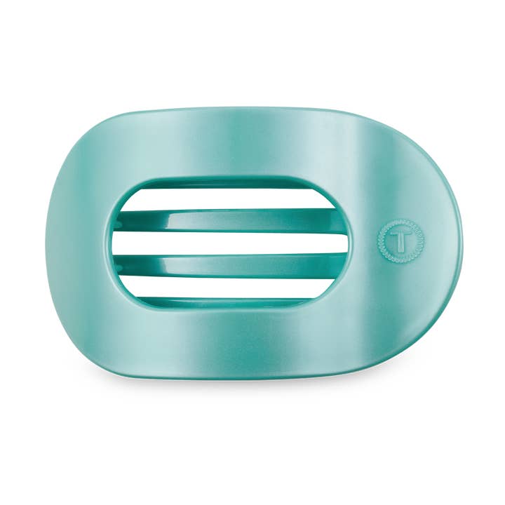 Teleties Turquoise Flat Hair Clip