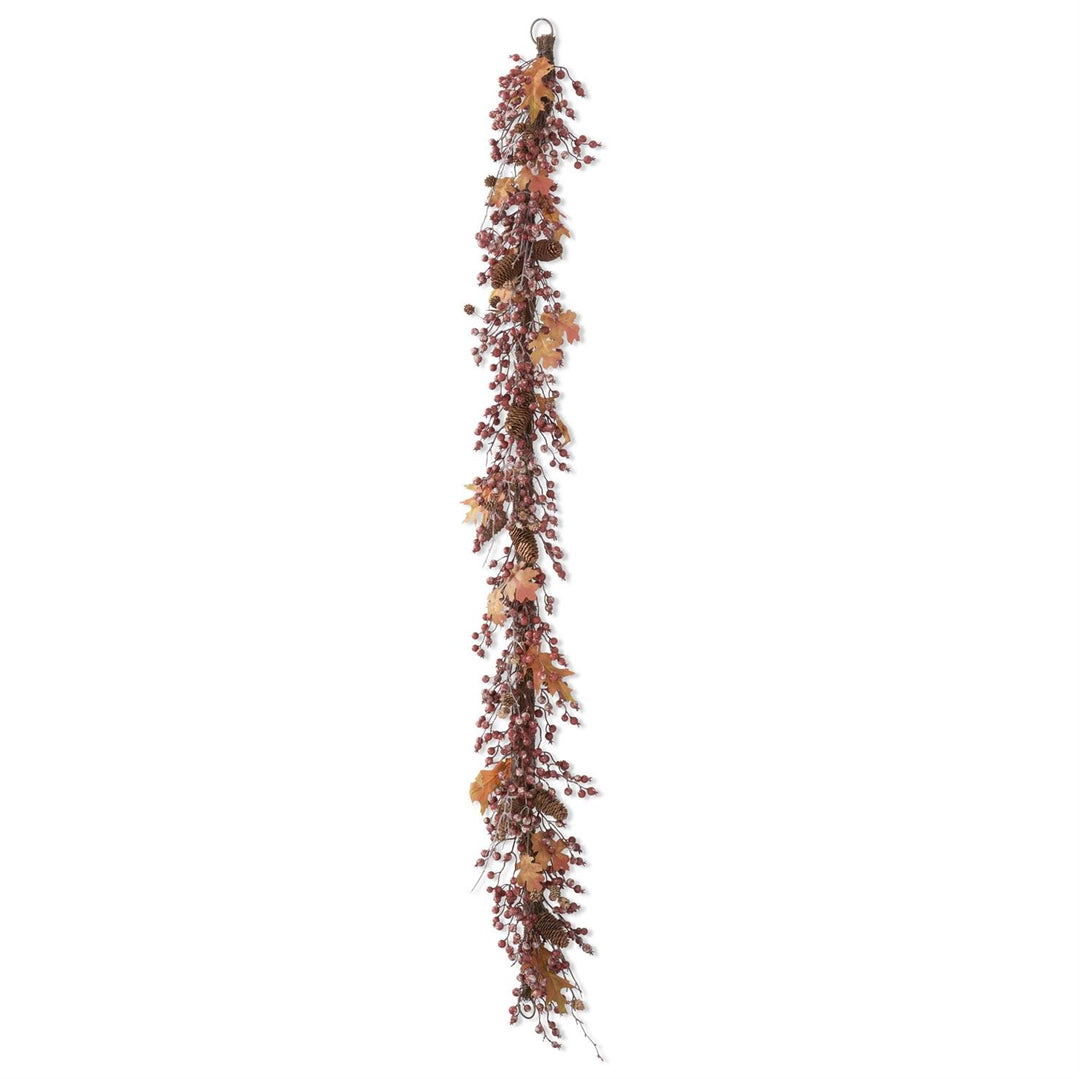 Rosehip Twig & Pinecone Garland