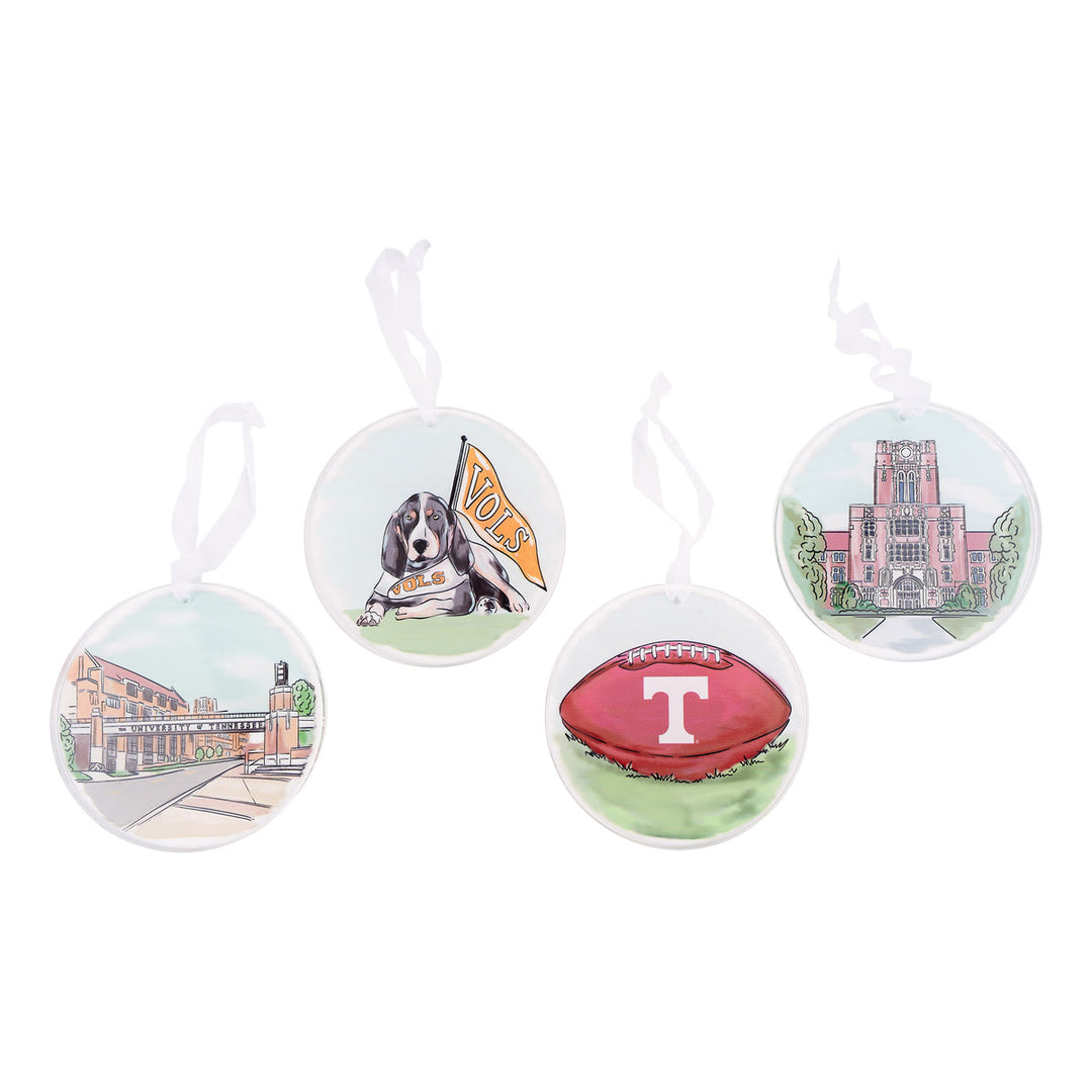 Tennessee Ornament (Set of Four)