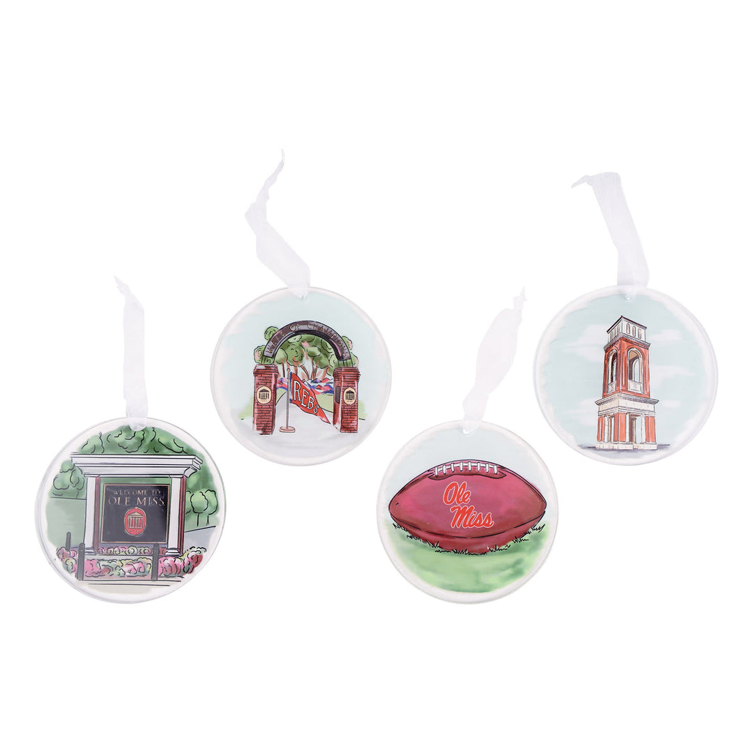 Mississippi Grove Ornament (Set of Four)