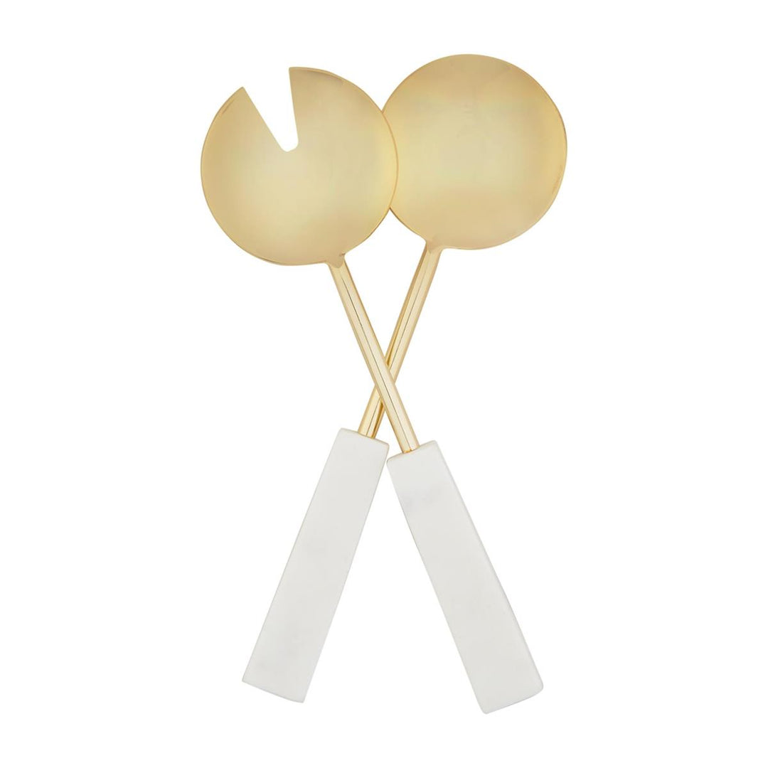 Gold Salad Server Sets