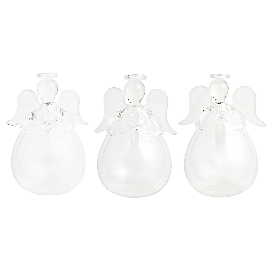 Glass Angel Bud Vase