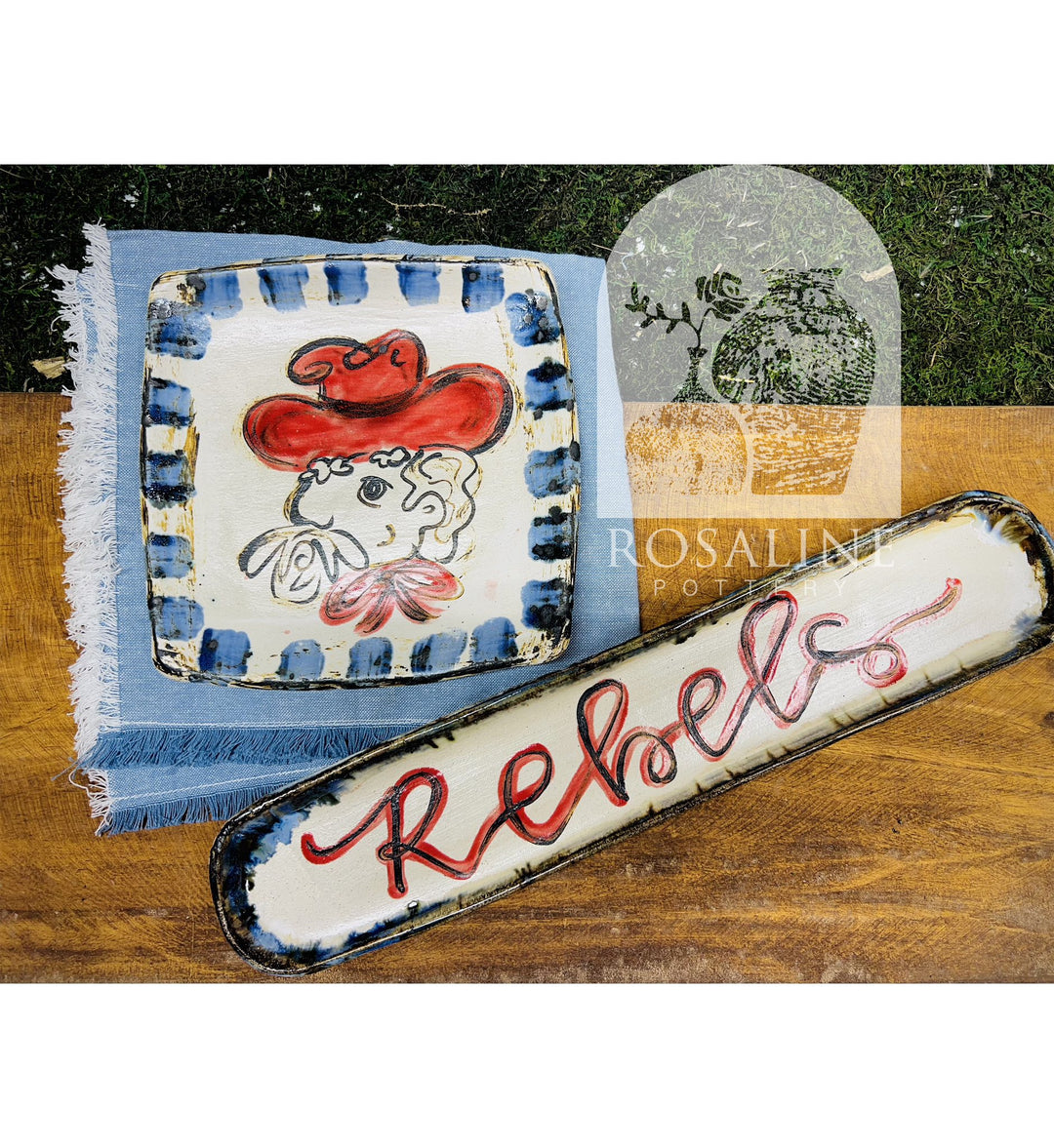 Rosaline Pottery Rebel Salad Plate