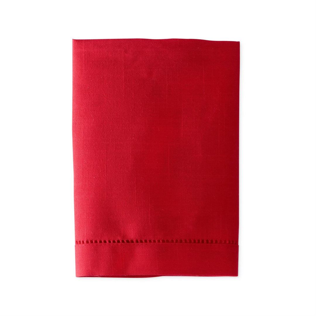 Red Napkin w/Cutout Pattern