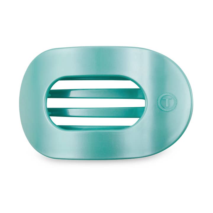Teleties Turquoise Flat Hair Clip