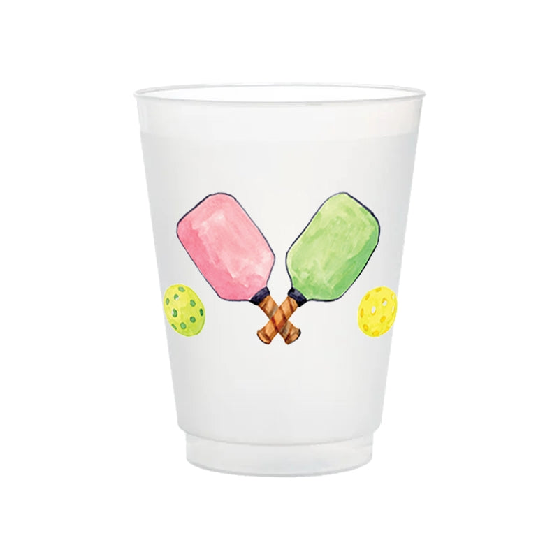 Pickleball Frosted Cups