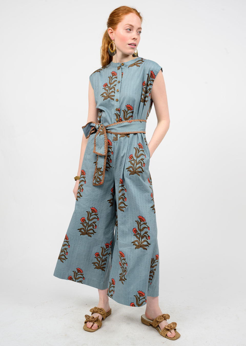 Block Print Jumpsuit Ivy Jane