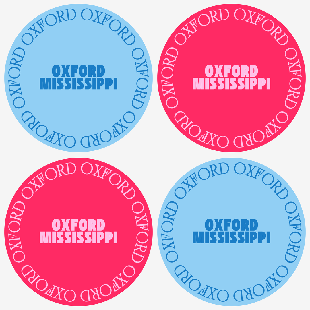 Oxford Mississippi Acrylic Coasters