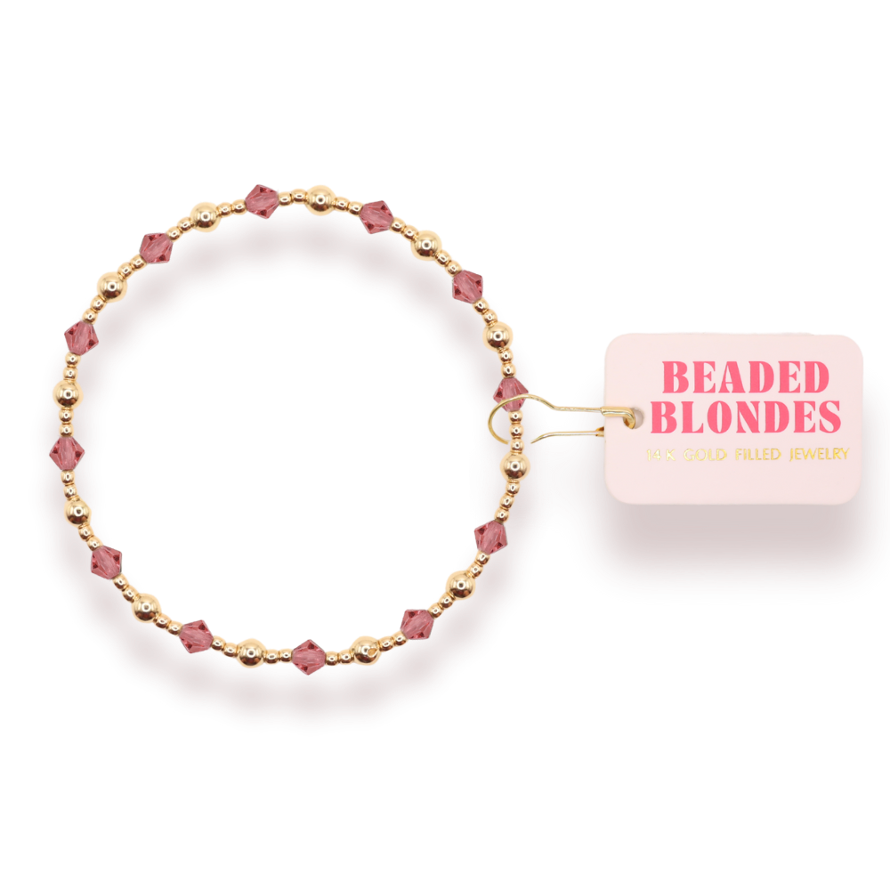 Blush Pink June Bracelet