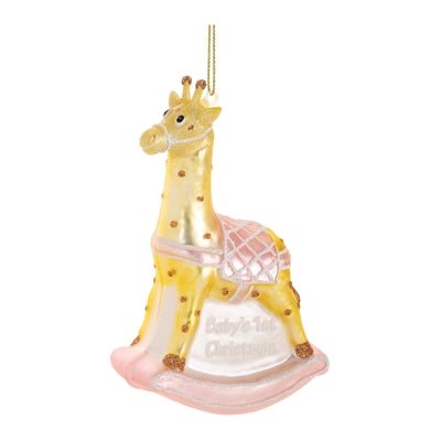 Baby's First Christmas Giraffe Ornament