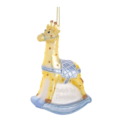 Baby's First Christmas Giraffe Ornament