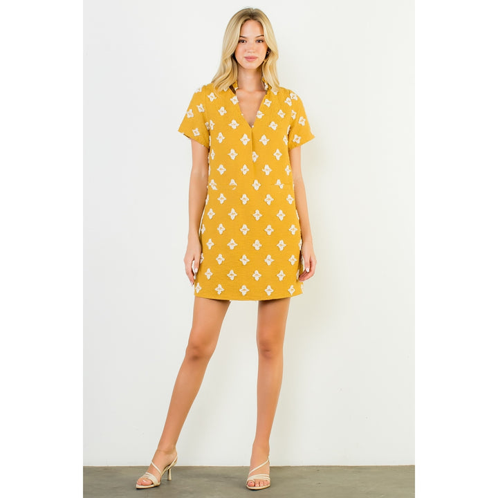 Meredith Mustard Dress