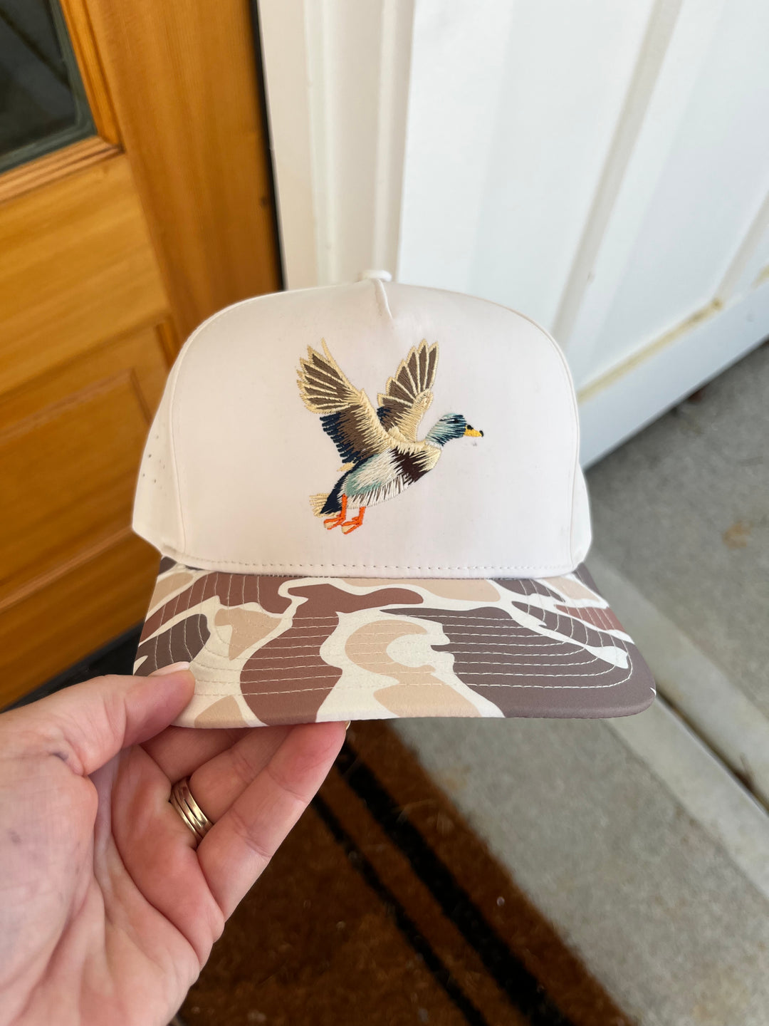 Duck & Camo Embroidered Hat