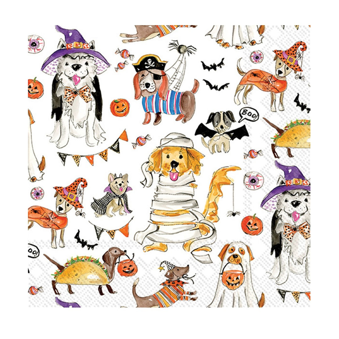 Halloween Dogs Cocktail Napkins