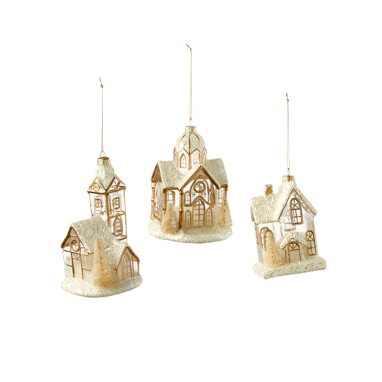 Snowy Gold House