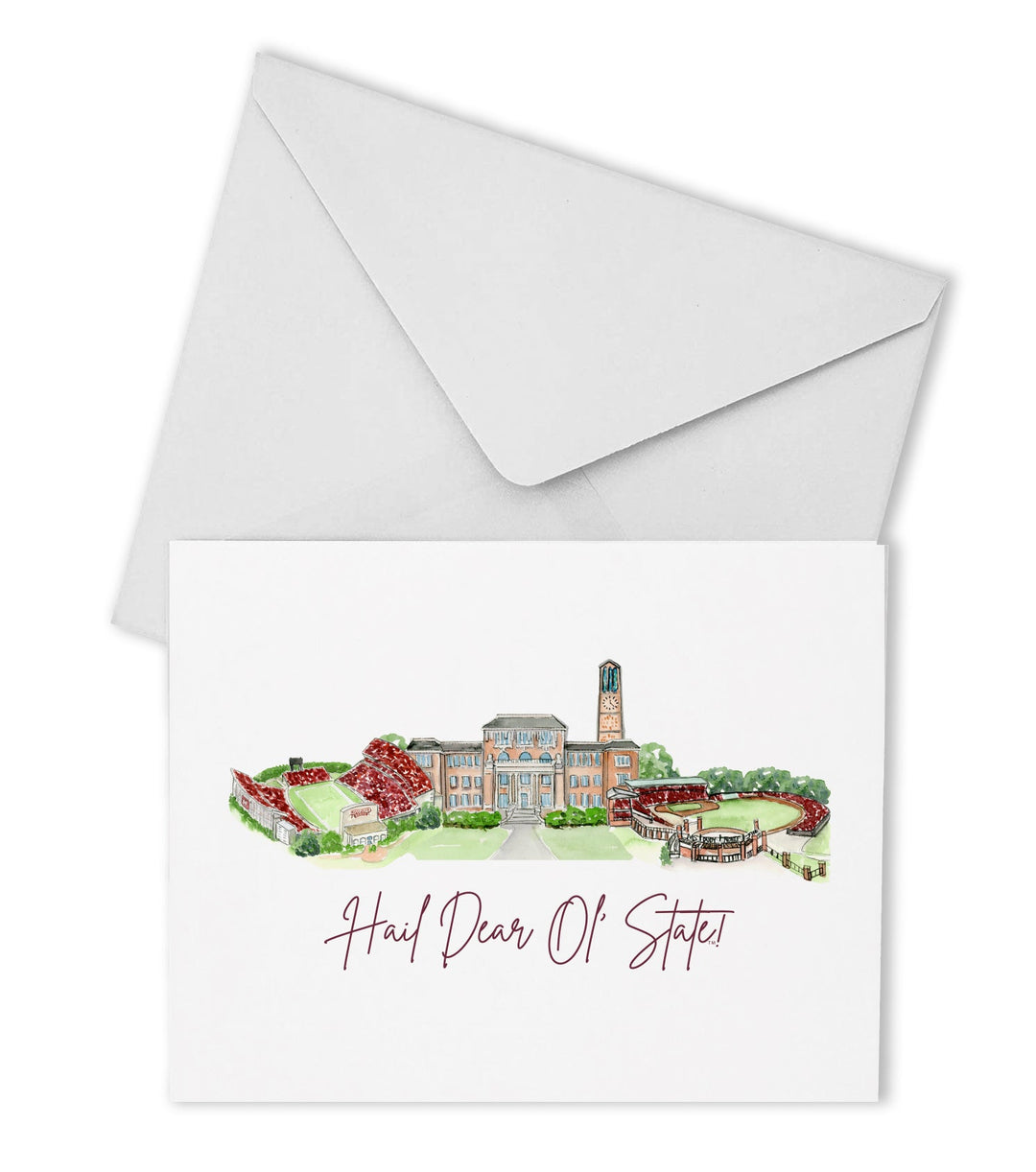 Mississippi State Landmark Boxed Note Cards