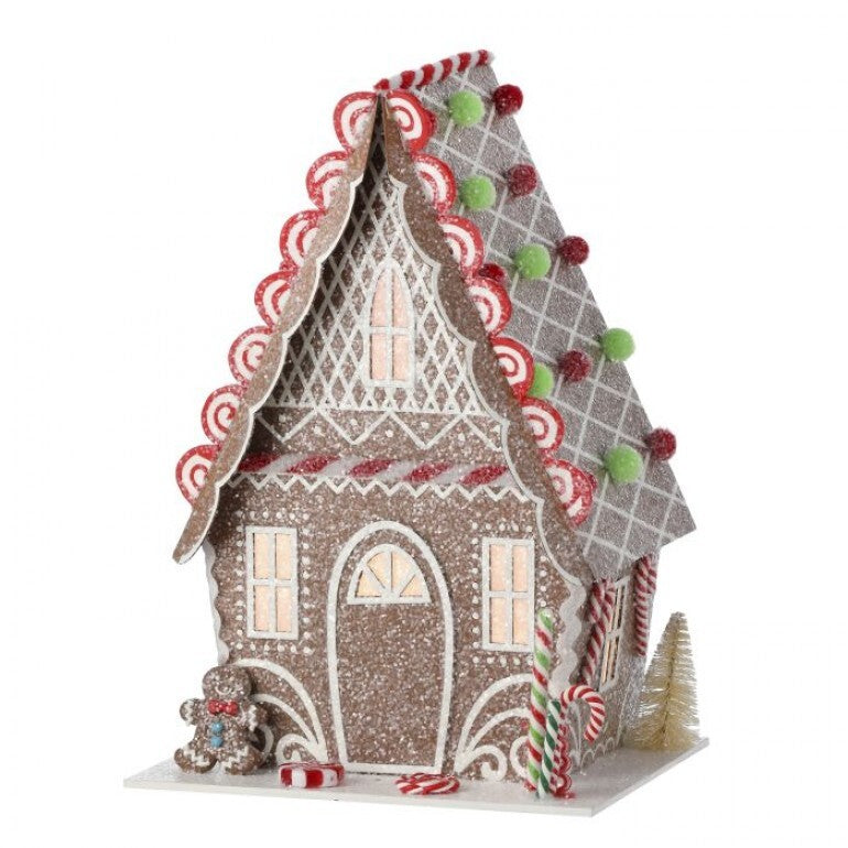10" LED Holiday Sweets House