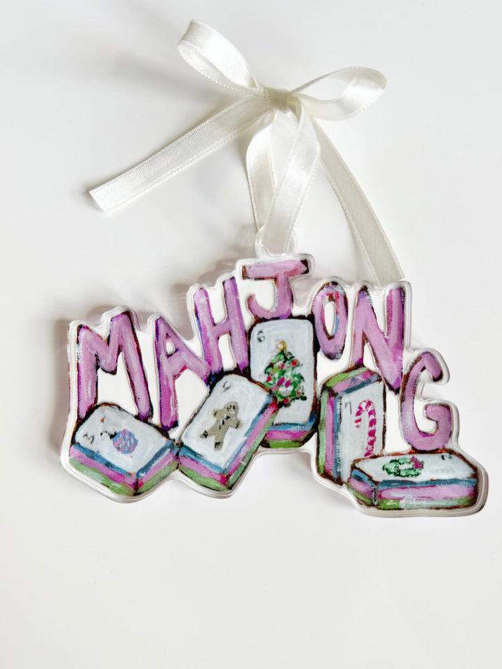Mahjong Christmas Ornaments