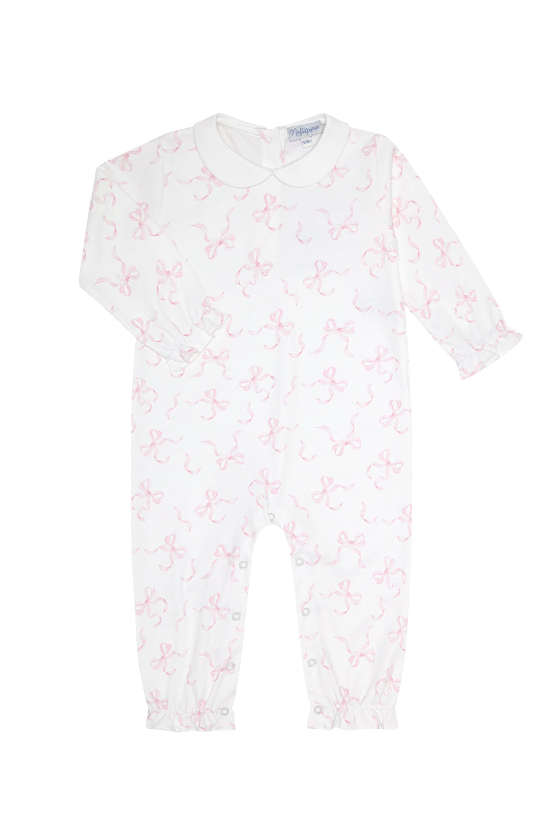 Charming Bows Print Romper