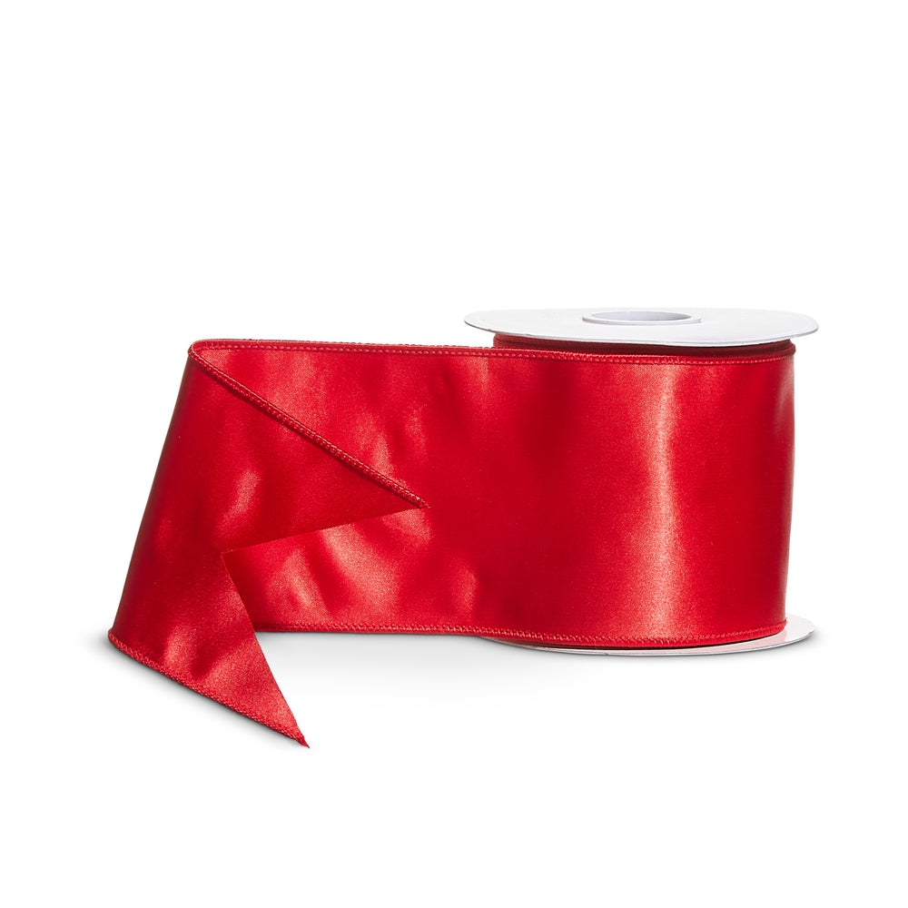 Red Wired Ribbon