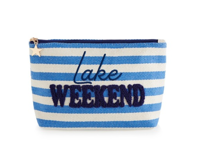 Lake Weekend Zip Pouch