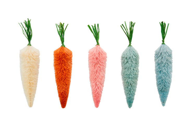 Bottle Brush Carrots